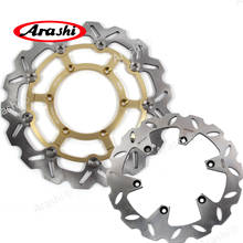 Disco rotores de freno delantero y trasero flotante CNC, para SUZUKI DRZ SM 400, 2005-2020, DRZ 400, SM 2005, 2006, 2007, 2008, 2009, 2010, 2011 2024 - compra barato