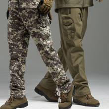 Military Outdoor Tad Pants Tactical Pants Men Waterproof Camouflage Climbing Pants Mens Camping Hunting Trousers 2024 - купить недорого