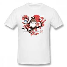 Camiseta unissex de algodão, camiseta com estampa gráfica do espíritos do floresta, meu próximo totoro, miyazaki hayao anime tonari no totoro 2024 - compre barato