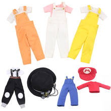 DBS outfits 1/6 blyth doll icy dbs joint body clothes straps jumpsuit trousers casual style 2024 - buy cheap