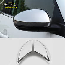 ABS Chrome/Carbon For Nissan Sentra 2020 2021 Car decoration Accessories Car Side Door Rearview Mirror Cover Trim Sticker 2024 - buy cheap