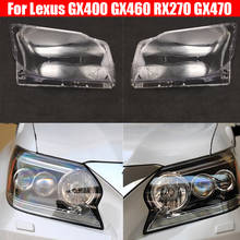 Car Headlamp Lens For Lexus GX400 GX460 RX270 GX470 2013 2014 2015 2016 Headlight Cover Car Replacement Lens Auto Shell Cover 2024 - buy cheap