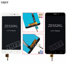 Tela lcd para asus zenfone 3, ze552kl ze520kl, touch screen, digitalizador, painel de vidro, peças de montagem, 100% teste 2024 - compre barato