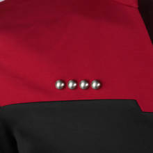 Broche de estrella del Almirante JL Picard Trek Rank, insignia de la nueva generación, accesorios de utilería para Halloween, 4 Uds. 2024 - compra barato