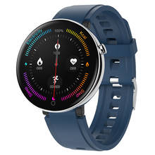 Reloj inteligente deportivo para hombre y mujer, pulsera con Bluetooth, control del ritmo cardíaco y de la presión sanguínea, podómetro, a la moda 2024 - compra barato