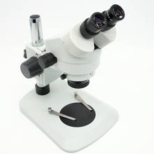 Fyscópio 7x-90x com suporte de mesa, zoom binocular, estéreo, microscópio inspecionar pcb + 144 peças de luz led 2024 - compre barato