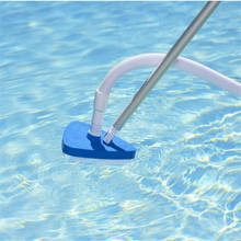 Swimming Pool Suction Vacuum Head Brush Cleaner Half Moon Flexible Swimming Pool Curved Suction Head Cleaning Tool Pool Suction