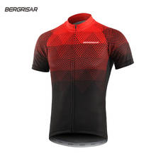BERGRISAR Men Cycling Jersey Summer Racing Riding Tops Quick Dry MTB Bike Bicycle Short Sleeve Shirts  Clothing Maillot BG18 2024 - buy cheap