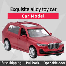 Модель литая автомобиля Caipo X7 SUV из сплава, игрушка с откидной крышкой, подарки для детей, коллекционная обучающая игрушка 2024 - купить недорого