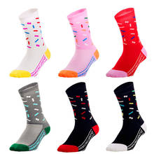 Cycling Sports Socks Men Women Riding Socks Colorful Professional Breathable Outdoor Basketball Climbing Camping Running Socks 2024 - buy cheap