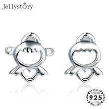 Jellystory Fashion 925 Sterling Silver Stud Earrings for Women Fine Jewellery Earring for Wedding Birthday Party Gifts Wholesale 2024 - buy cheap