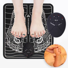 Electric Foot Massager Mat Foot Relaxation Vibration Instrument Leg Reshaping Massage Mat EMS Cushion Device Health Care 2024 - buy cheap