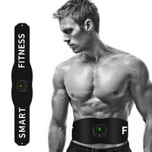 Abdominal Toning Belt Abdomen Vibration Body Slimming Belt EMS Trainer Electric Muscle Stimulator Fitness Massager Waist Support 2024 - buy cheap