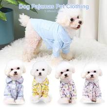 Roupas de luxo para cachorro, pijama de moda para cães pequenos e médios, roupas para cachorro chihuahua buldogue 2024 - compre barato