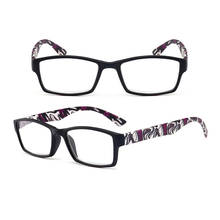 CLARA VIDA 2 Paires!!! Rectangule Reading Glasses Fashionable Comfortable, Anti-fatigue Men Women+1.0 +1.5 +2.0 To +4.0 2024 - buy cheap