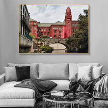 Modern Canvas Painting River Walk San Antonio Texas USA Posters and Prints Quadros Wall Art Picture for Living Room Decor Cuadro 2024 - buy cheap