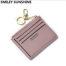 SMILEY SUNSHINE fashion business id credit card holder women bank card case cardholder female slim wallet for cards porte carte 2024 - buy cheap