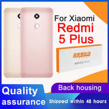 Back Housing Replacement For Xiaomi Redmi 5 PLUS Back Cover Battery Glass With Adhesive Stickers For Redmi 5 Plus Rear Cover 2024 - buy cheap