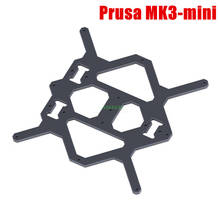 Prusa i3 MK3 mini 6mm thick Aluminium composite Y carriage heated bed support plate Black/white DIY MK3 MINI3D printer 2024 - buy cheap