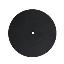 Almohadilla de silicona antivibración de 170mm, estera antideslizante LP de goma para tocadiscos de fonógrafo 2024 - compra barato