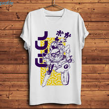 Camiseta divertida de Anime Fooly Cooly FLCL para hombre, camisa blanca informal de Manga corta, ropa de calle Unisex, Japón 2024 - compra barato