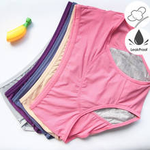 3PCS/Set Leak Proof Menstrual Panties Physiological Panty Women Underwear Period Cotton Waterproof Briefs Dropshipping HP21 2024 - купить недорого