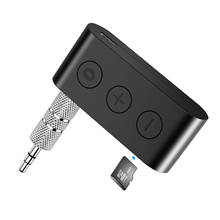 3 in 1 Bluetooth 5.0 Wireless Adapter Bluetooth Receiver 3.5mm Audio Jack TF mp3 Card Reader MIC Call Support Car kit Speaker 2024 - buy cheap