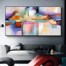Arte da parede impressão em tela pintura abstrata pintura da parede imagem para sala de estar decoração casa quadro 2024 - compre barato