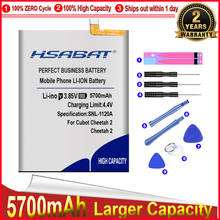 HSABAT 0 цикл 5350 мАч аккумулятор для Cubot Cheetah 2 высокое качество Мобильный Телефон 2024 - купить недорого