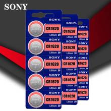 15 шт./лот Sony 100% оригинальный CR1620 кнопочный аккумулятор для часов автомобильный пульт дистанционного управления cr 1620 ECR1620 GPCR1620 3v литиевая батарея 2024 - купить недорого
