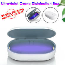 5V Portable Dual UV Light Sterilizer Box Jewelry Phones Cleaner Personal Mask Sanitizer Disinfection Case With USB Cable 2024 - buy cheap