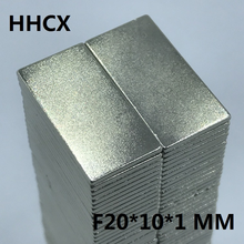 10PCS/LOT Magnet 20x10x1 N35 Strong Cuboid Rare Earth NdFeB MAGNET 20*10*1 Neodymium Magnets 20 x 10 x 1 2024 - buy cheap