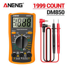 DM850 Digital 1999 Counts Professional Multimeter Eletrical Auto AC/DC Votage tester Ohm Current Ammeter Detector Tool 2022 - buy cheap