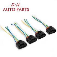 NEW Engin Ignition Coil Connector Plug Wiring Harness Kit 1J0 973 724 For Audi A4 A6 VW Golf Passat Seat Skoda 1.8T 8K0973724 2024 - buy cheap