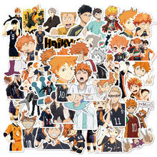 50Pcs/lot Haikyuu!! Stickers Japanese Anime Sticker Volleyball For Decal On Guitar Suitcase Laptop Phone Fridge Motorcycle Car 2024 - buy cheap