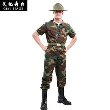 Uniforme militar do exército do dia das bruxas camuflagem roupas táticas dos homens forças especiais airsoft soldado treinamento roupas de combate 2024 - compre barato