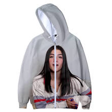 O hype casa oversized moletons charli damelio moletom com capuz addison rae impressão das mulheres dos homens zíper unisex harajuku com capuz 400 2024 - compre barato