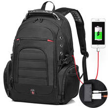2021 новый 15,6 дюймов рюкзак для ноутбука Многофункциональный USB зарядки Порты и разъёмы Водонепроницаемый Открытый рюкзак 40L дорожная сумка школьная сумка 2024 - купить недорого