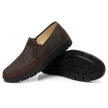Sapatos masculinos de lona e mocassim macio, calçados casuais para dirigir, preto, marrom, tamanho grande 48, para primavera, outono, 2021 2024 - compre barato