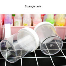 120ml plástico transparente selado pode casa leite em pó chá café cozinha armazenamento jar com tampa para organizador de cozinha 2024 - compre barato