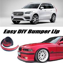Bumper Lip Deflector Lips For Volvo XC Classic XC90 MK2 2014 2015 Front Spoiler Skirt For Car Tuning / Body Kit / Strip 2024 - buy cheap
