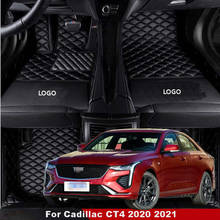 Alfombrillas de coche para Cadillac CT4 2020 2021, accesorios para automóviles, piezas, Pedal personalizado, alfombras para Interior 2024 - compra barato