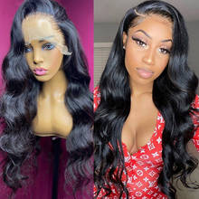 Wigirl 30 32 inches Brazilian Body Wave 13x4 Lace Wig Ocean Wave Human Hair Wigs For Black Women Pre Plucked Lace Closure Wigs 2024 - buy cheap