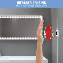 5M Vanity Mirror Light LED Hand Sweep Lamp Sensor USB 5V Dimmable Cosmetic Light Waterproof Bathroom Dressing Table Makeup Lamp 2024 - buy cheap