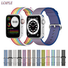 Strap For Apple Watch Band 44mm 40mm iwatch band 42mm 38mm Nylon bracelet watchband correa apple watch strap 2024 - купить недорого