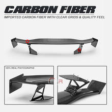 For Nissan R35 GTR AP500 Type 1800mm Carbon Fiber Rear Trunk GT Spoiler Wing Lip Trim Diffusers Addon Bodykits 2024 - buy cheap