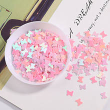 1000Pcs 5*6mm Butterfly Shape Loose Sequins Paillettes for Nails Beauty DIY Glitter,Lady manicure,wedding decoration confetti 2024 - buy cheap