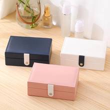 New Recomended Factory Sale Leather Jewelry Display High Quality Fashion Design Ring Box Gift Choice Love Necklace Storage Box 2024 - buy cheap