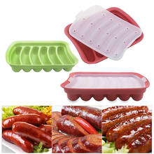 6 in 1 Making Refrigerated Hot Dog sausage maker sausage silicone mold DIY hot dog handmade ham sausage Kitchen Accessories 2024 - buy cheap