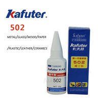 Kafuter 502 3S sticky Universal glue for metal/glass/wood/plastic/leather/ceramic super strong instant glue diy panel glue RoHS 2024 - buy cheap